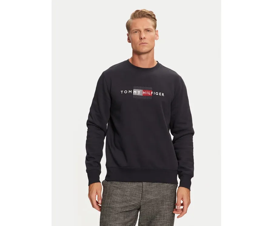 obrazek 1 Tommy Hilfiger Bluza MW0MW35541 Granatowy Regular Fit