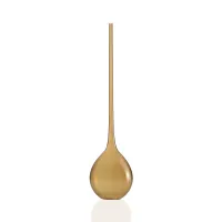 Picture A chic brown vase made of Murano glass