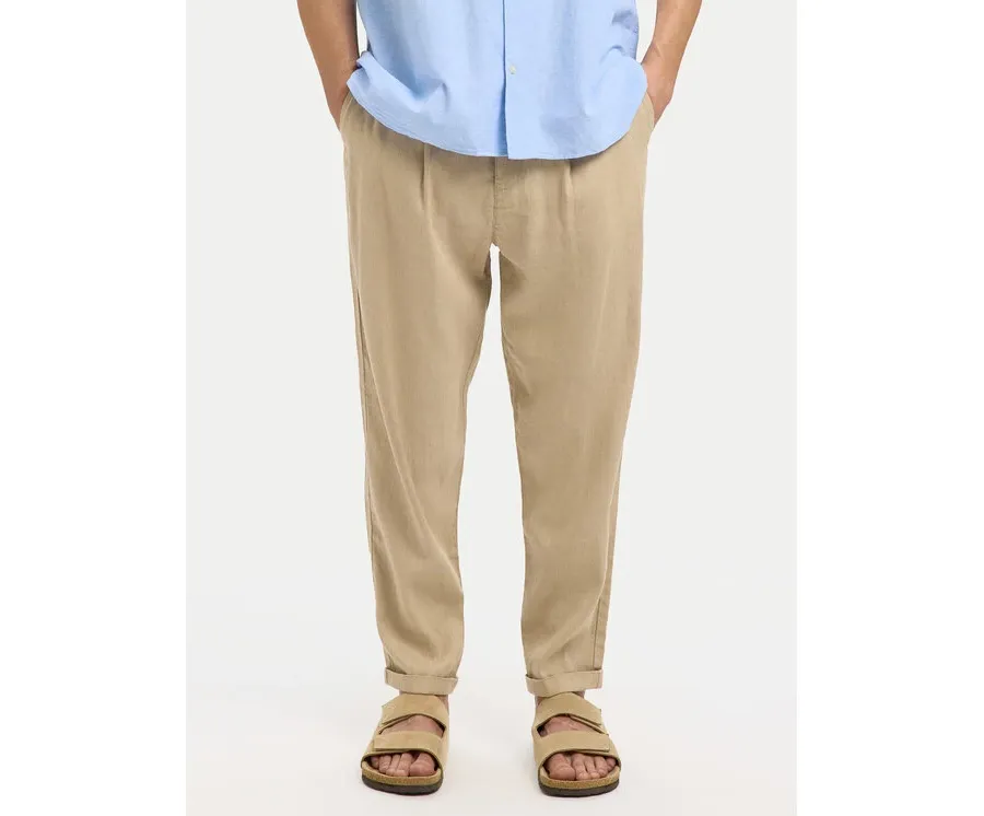 obrazek 1 Selected Homme Chinosy 16092732 Beżowy Relaxed Fit