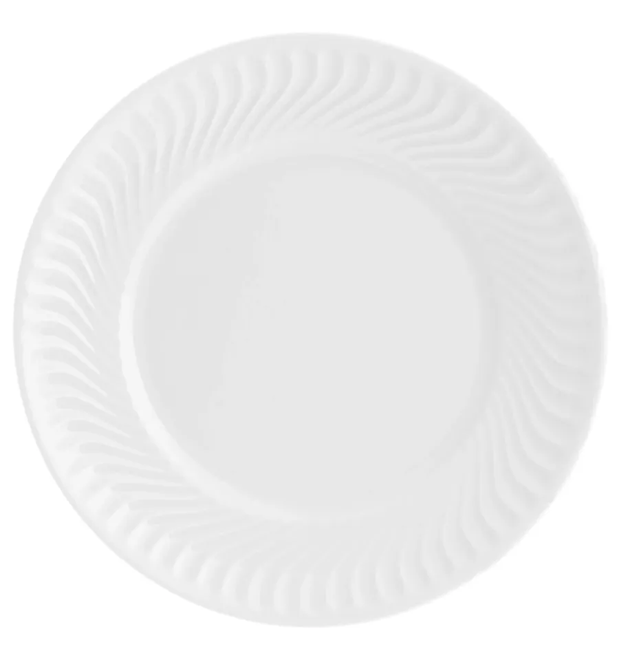 picture 2 A large set of Sagres porcelain dinnerware with a unique wave-like decoration - Vista Alegre