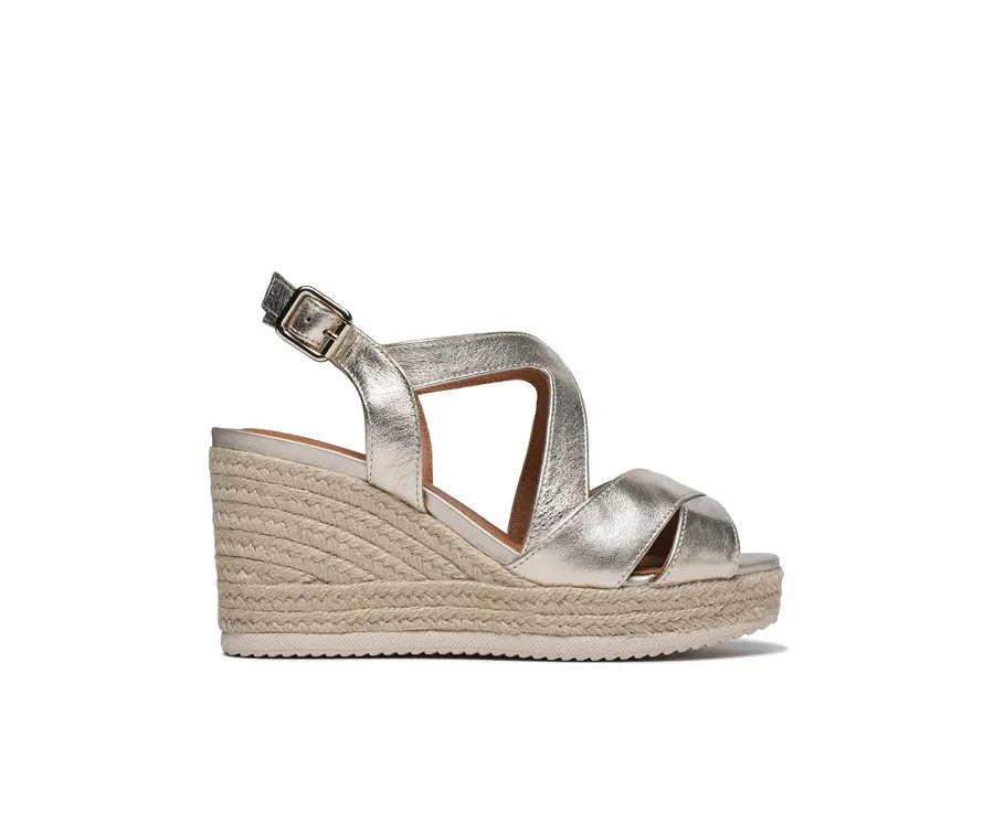 obrazek 1 Geox Espadryle D Ponza D35GVC000CFC2012 Złoty