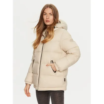 Zdjęcie Napapijri Kurtka zimowa A-Box Logo NP0A4HZ2 Beżowy Regular Fit