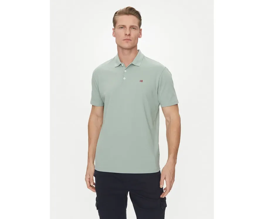 obrazek 1 Napapijri Polo Ealis NP0A4H8B Zielony Regular Fit