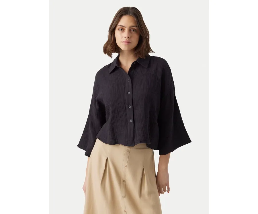 obrazek 1 Vero Moda Koszula Natali 10279685 Czarny Standard Fit