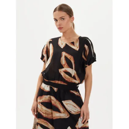 Zdjęcie DKNY Bluzka P4EA0X37 Czarny Oversize