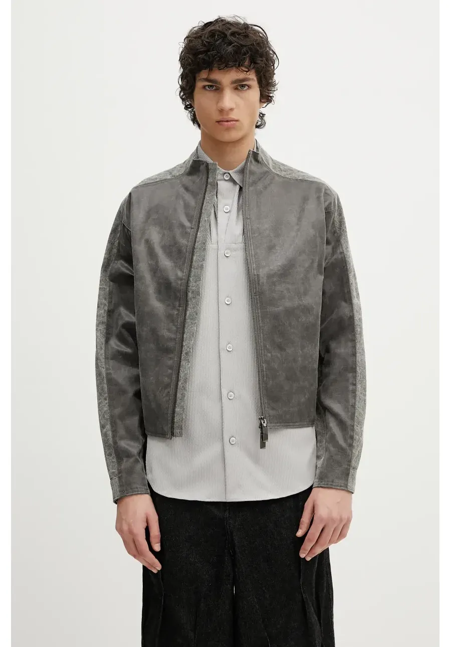 obrazek 1 Ader Error kurtka Apparel-Top kolor szary przejściowa BO01SSJK0103BR