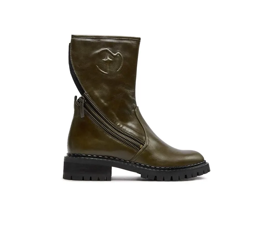 obrazek 1 Eva Minge Botki EM-21-10-001298 Zielony