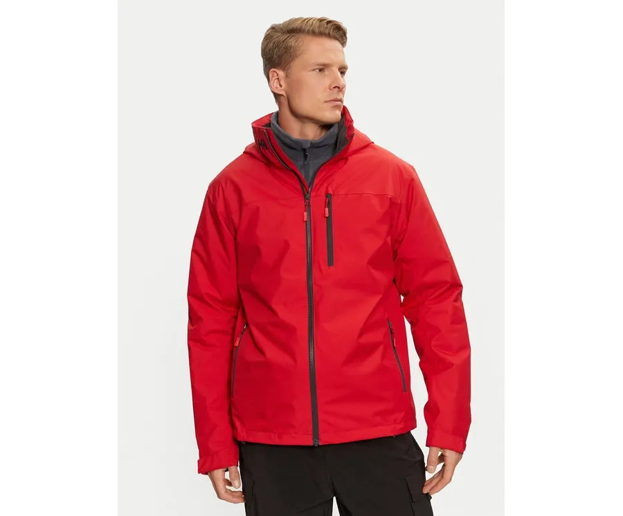 obrazek 1 Helly Hansen Kurtka żeglarska Midlayer Sailing 34442 Czerwony Regular Fit