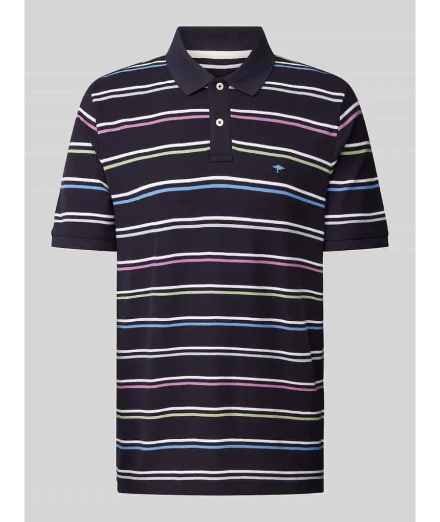obrazek 1 Koszulka polo o kroju regular fit ze wzorem w paski
