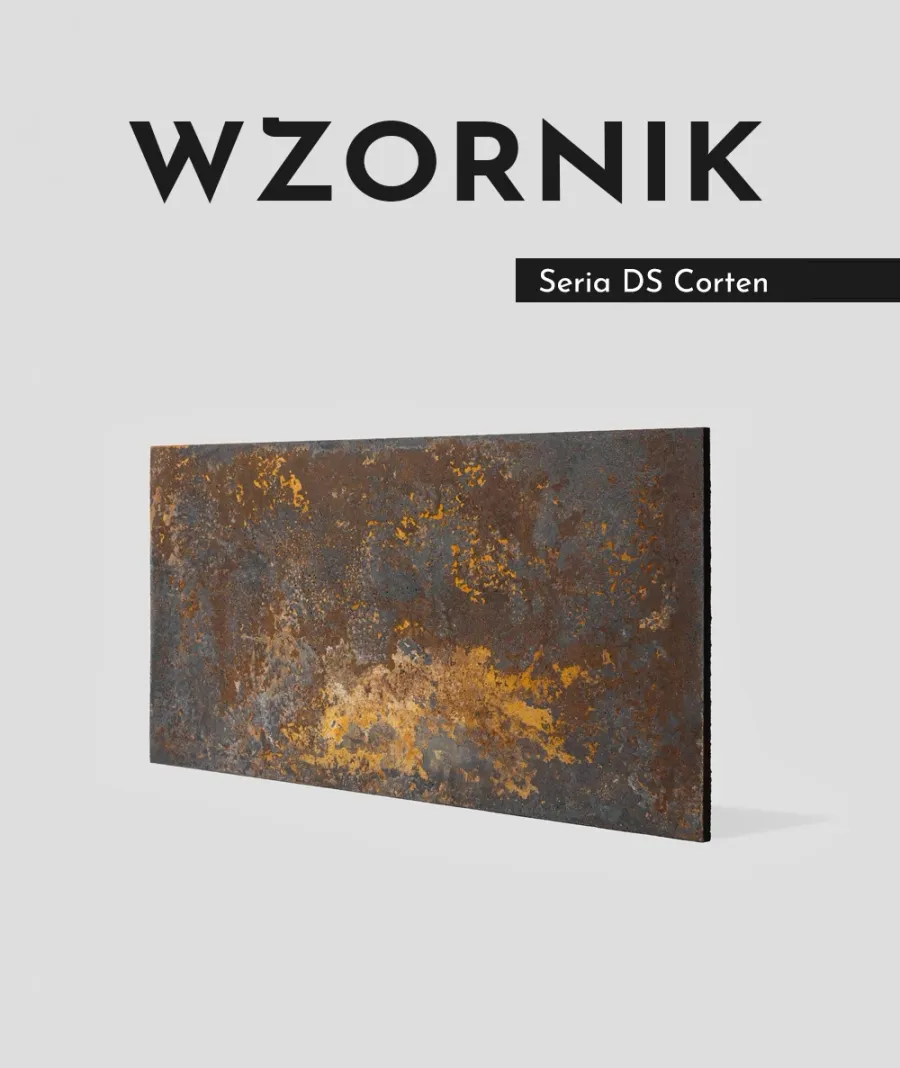 obrazek 1 Wzornik DS - (grafitowy corten, średnia porowatość) - beton architektoniczny