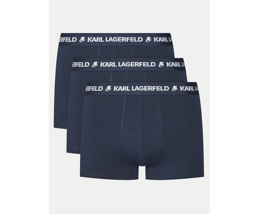 obrazek 1 KARL LAGERFELD Komplet 3 par bokserek A1M47151 Granatowy