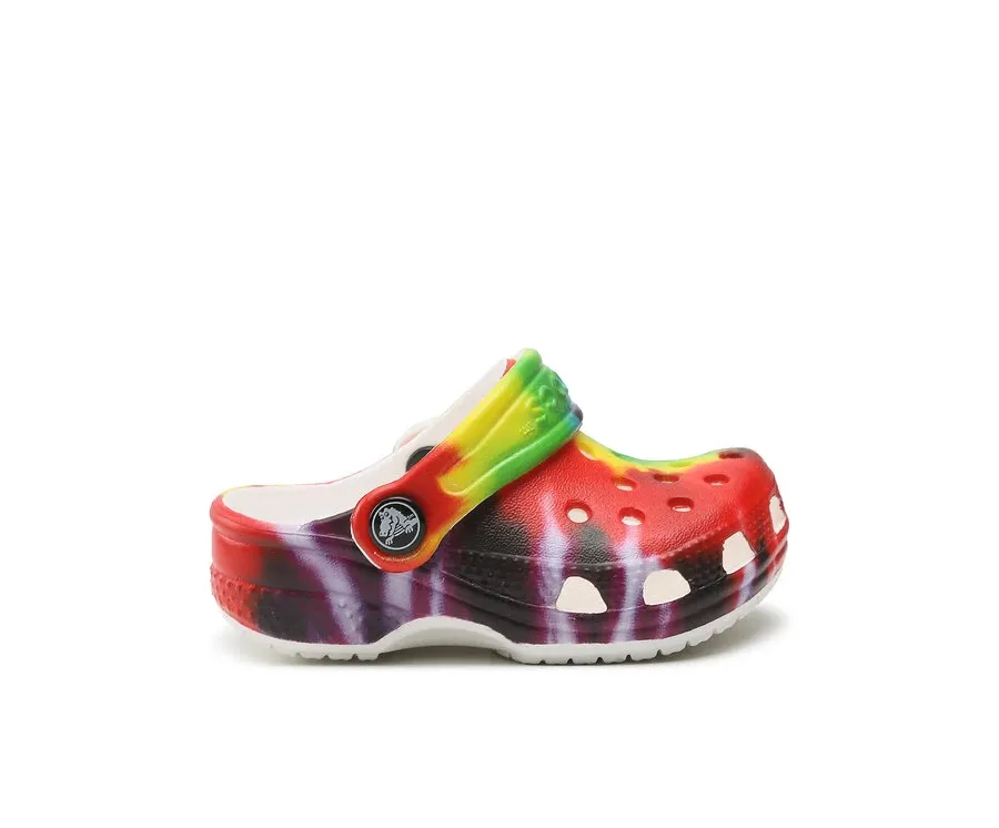 obrazek 1 Crocs Klapki Littles Graphic Clog 207281 Kolorowy