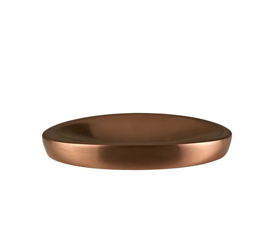 obrazek 2 Ekskluzywna miedziowana podstawka na mydło 14x9,5xH2 cm