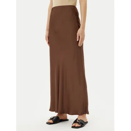 Zdjęcie ViCOLO Spódnica maxi TD0472 Brązowy Slim Fit