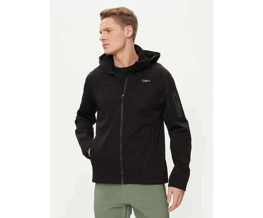 obrazek 1 CMP Kurtka przeciwdeszczowa 39A5027 Czarny Regular Fit