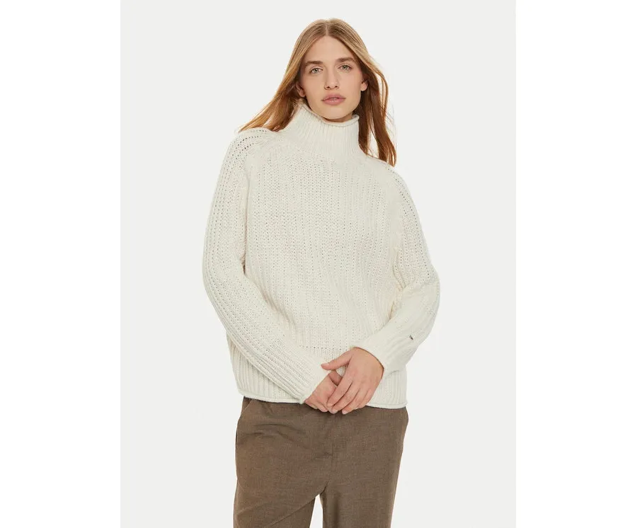 obrazek 1 Tommy Hilfiger Golf WW0WW44111 Écru Regular Fit