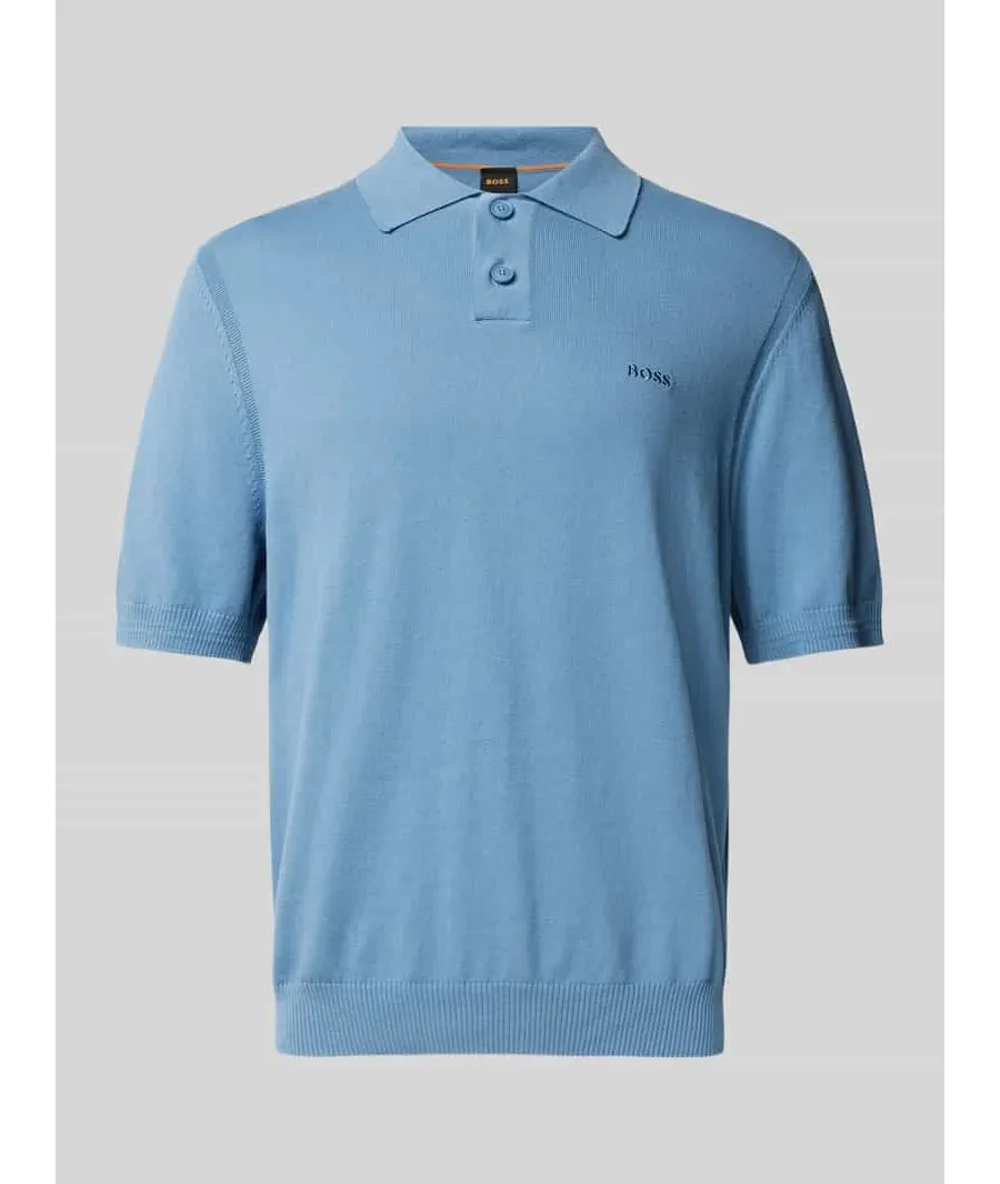 obrazek 1 Koszulka polo o kroju regular fit z wyhaftowanym logo model ‘Asac’