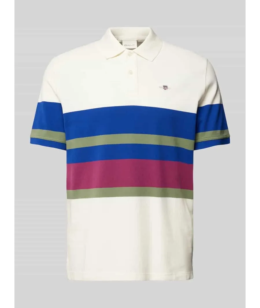 obrazek 1 Koszulka polo o kroju regular fit z wyhaftowanym logo