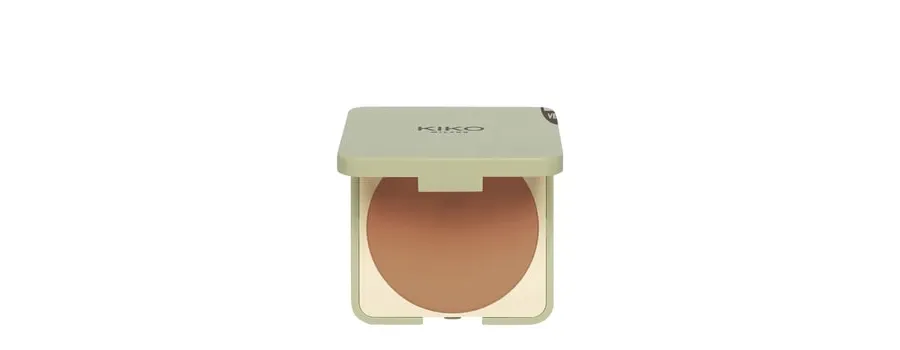 obrazek 1 KIKO Milano Green Me Bronzer Puder brązujący 9 g 102 Warm Sienna