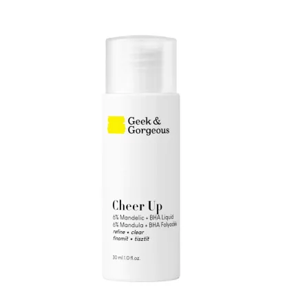 Zdjęcie Geek & Gorgeous Cheer Up Eksfoliator z 6% kwasem migdałowym + BHA 30 ml