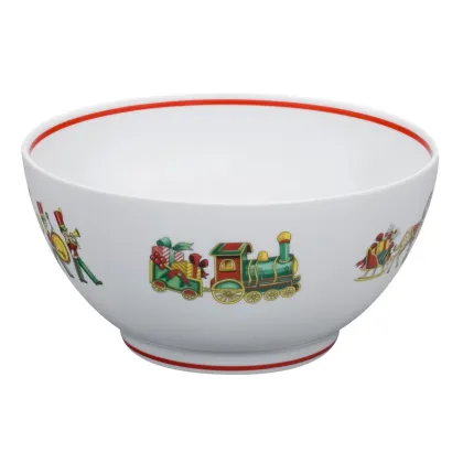 Zdjęcie Porcelanowa mała okrągła miska Christmas Magic inspirowana Londynem - Vista Alegre