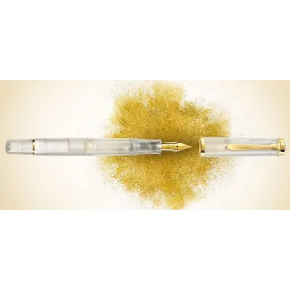 Zdjęcie Upominkowe pióro wieczne Pelikan Classic M200 Golden Beryl