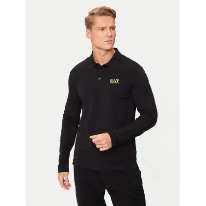 Zdjęcie EA7 Emporio Armani Polo 8NPF15 PJVQZ 0208 Czarny Regular Fit