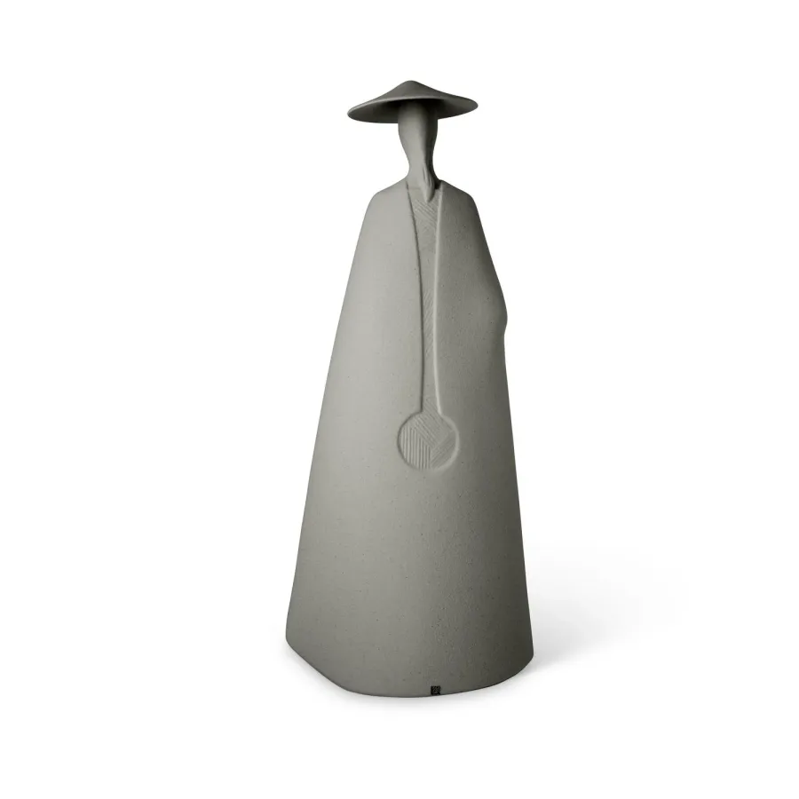 obrazek 9 Elegancka figurka samuraja z ceramiki 20x10x48 cm