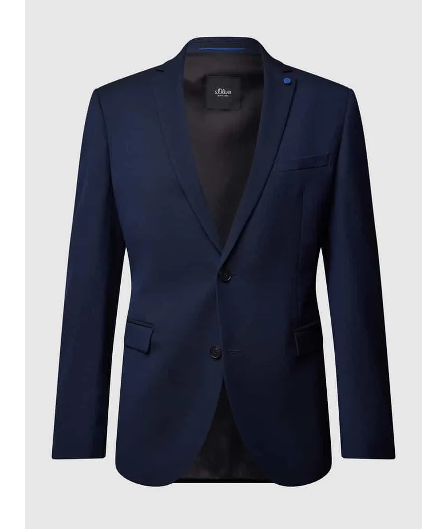 obrazek 1 Marynarka o kroju slim fit z kołnierzem z połami