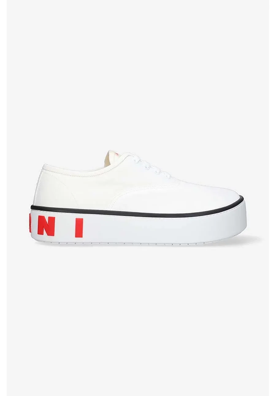 obrazek 1 Marni sneakersy SNZU009503.P3571 kolor biały SNZU009503.P3571-BIALY