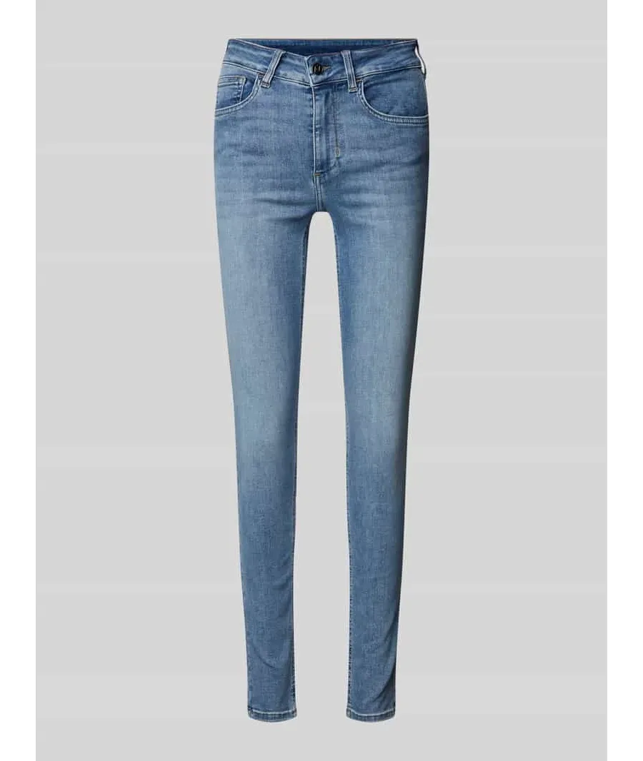 obrazek 1 Jeansy o kroju slim fit z 5 kieszeniami model ‘DEVINE’
