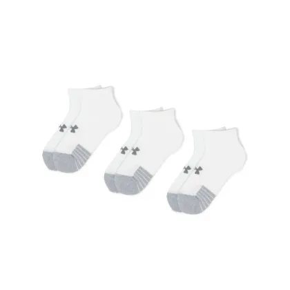 Zdjęcie Under Armour Zestaw 3 par niskich skarpet unisex Heatgear Lo Cut Sock 1346753-100 Biały