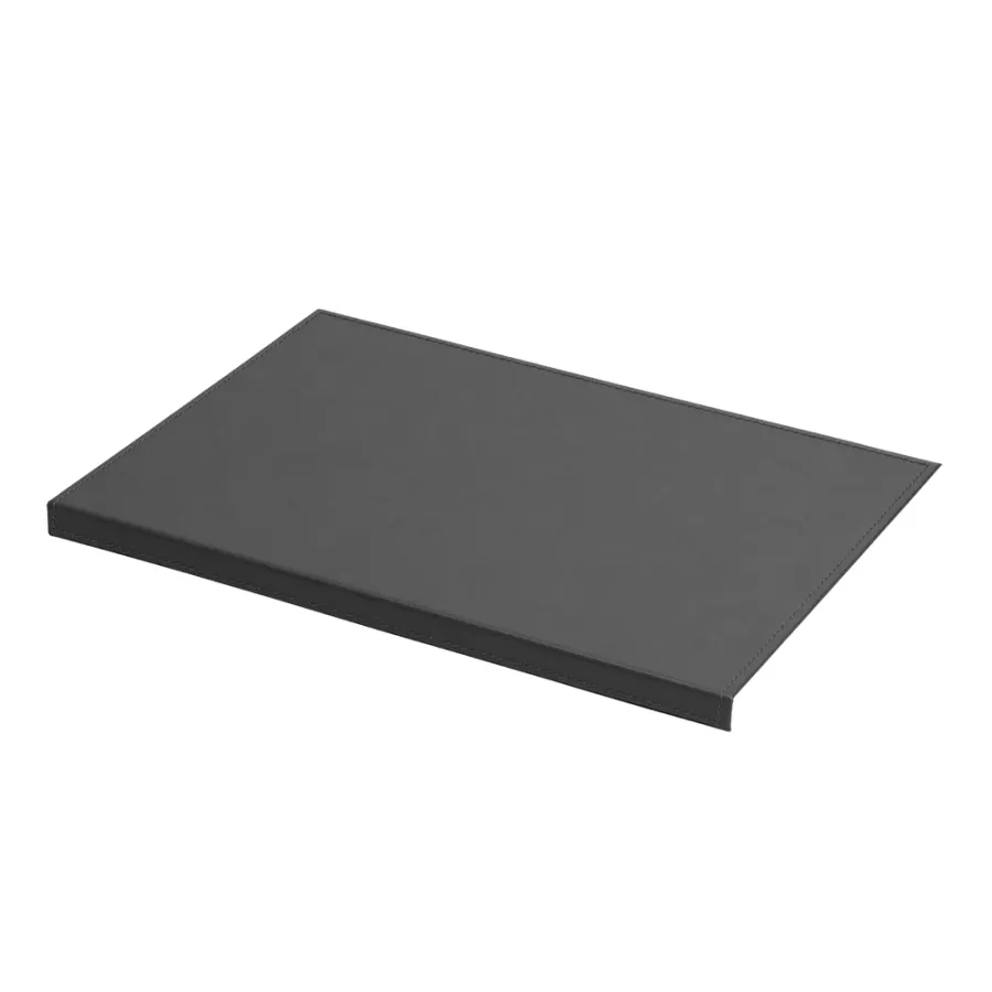 obrazek 3 Skórzana antracytowa podkładka 50x35 cm w całości produkowana we Włoszech