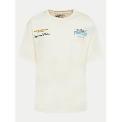 Zdjęcie Redefined Rebel T-Shirt Pedro 221166 Beżowy Regular Fit