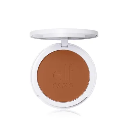 Zdjęcie e.l.f. Cosmetics Camo Powder Foundation Kompaktowy podkład 8 g Deep 500 W