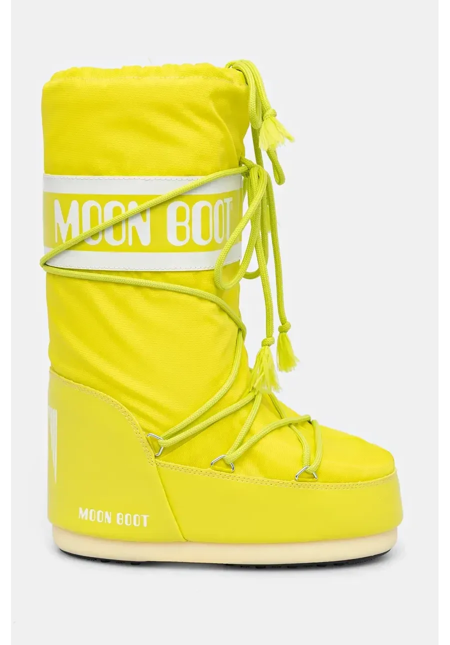 obrazek 1 Moon Boot śniegowce MB ICON NYLON kolor zielony 80D1400440 B001