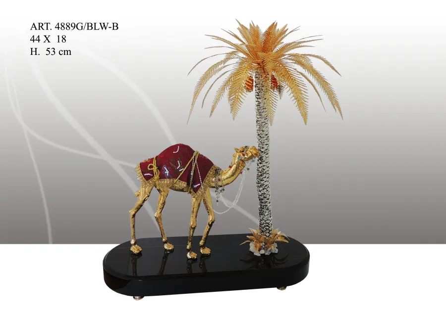 obrazek 1 Stylowa figura królewskiego wielbłąda