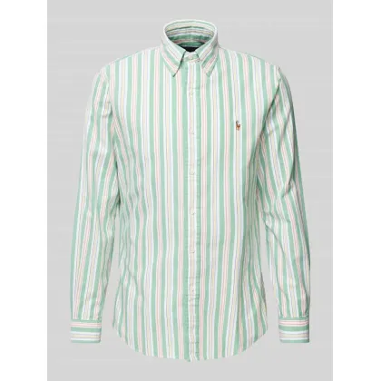 Zdjęcie Koszula casualowa o kroju custom fit z kołnierzykiem typu button down