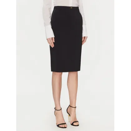 Zdjęcie Elisabetta Franchi Spódnica ołówkowa GO-099-51E2-V260 Czarny Regular Fit