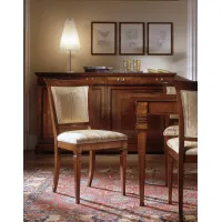 Zdjęcie Włoskie stylowe tapicerowane krzesło