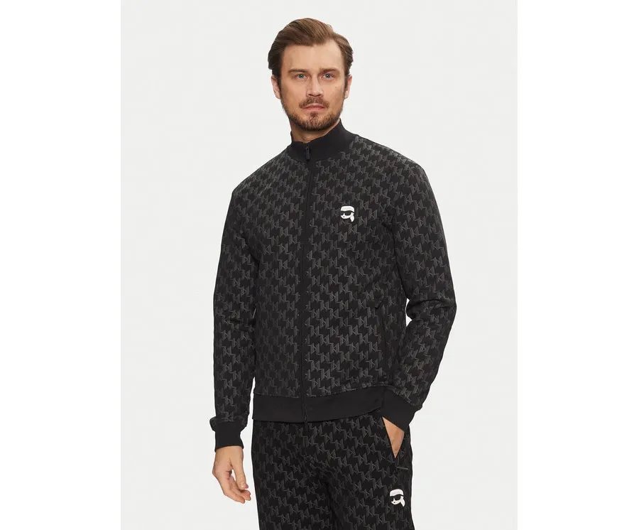 obrazek 1 KARL LAGERFELD Bluza 705077 551951 Czarny Regular Fit