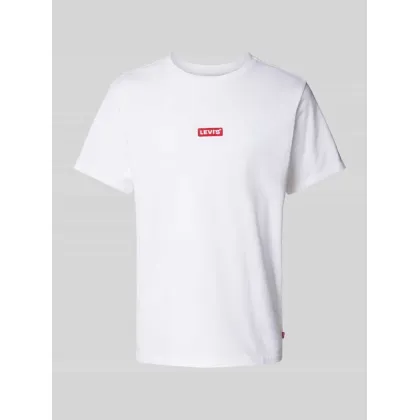 Zdjęcie T-shirt o kroju relaxed fit z naszywką z logo model ‘BABY TAB’