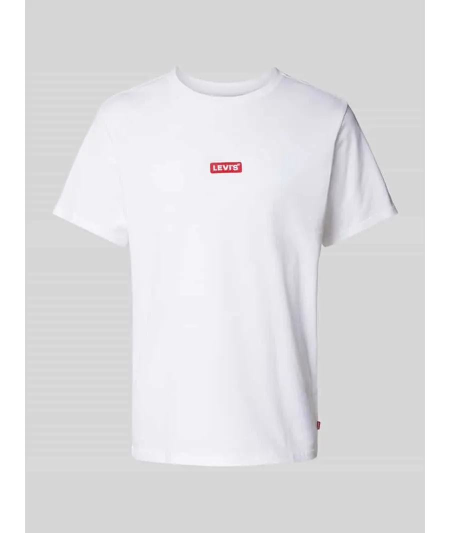 obrazek 1 T-shirt o kroju relaxed fit z naszywką z logo model ‘BABY TAB’