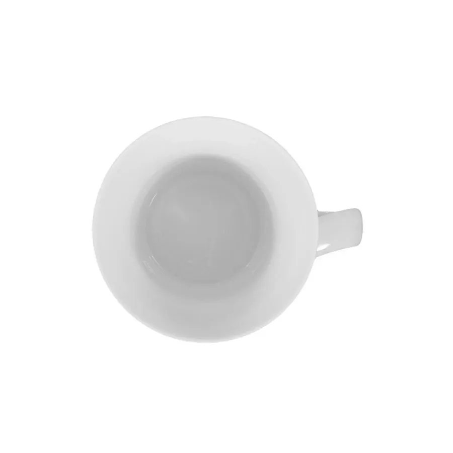 obrazek 3 Wyjątkowa biała porcelanowa filiżanka do espresso o nowoczesnym kształcie – Tettau