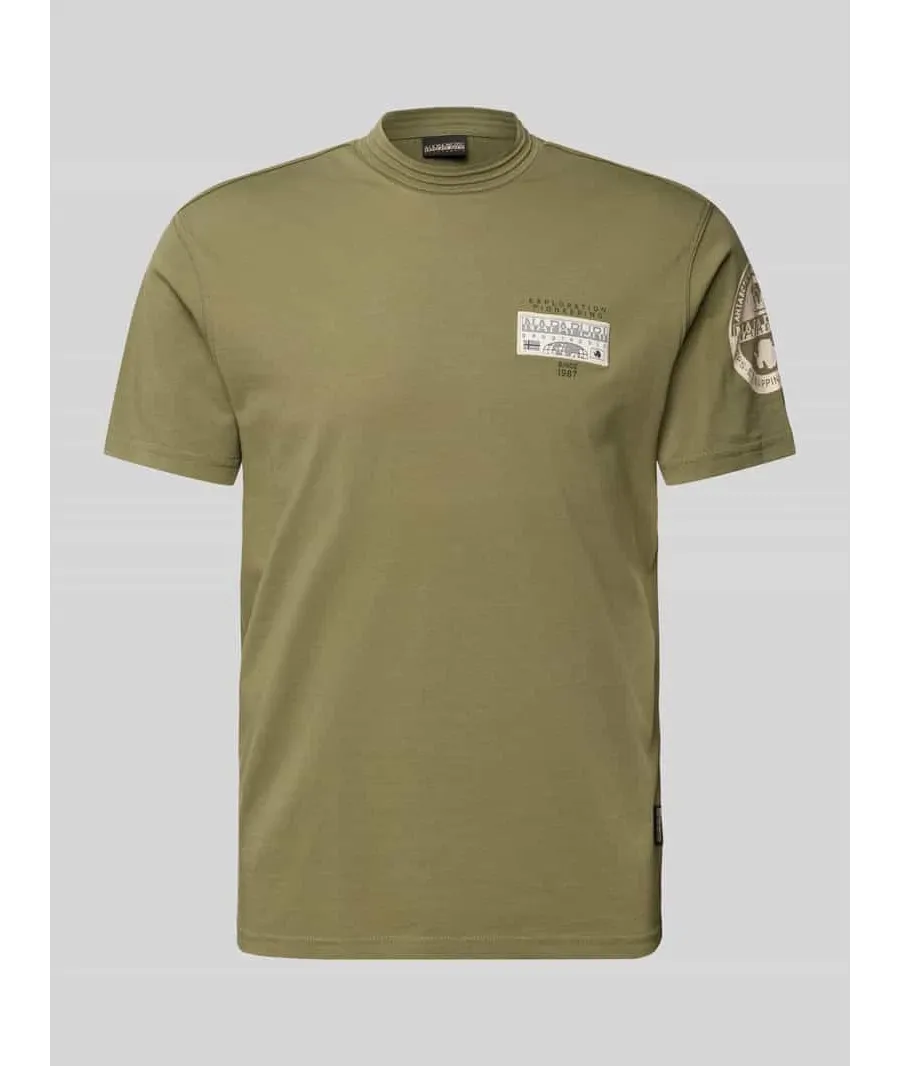 obrazek 1 T-shirt z naszywką z logo model ‘AMUNDSEN’