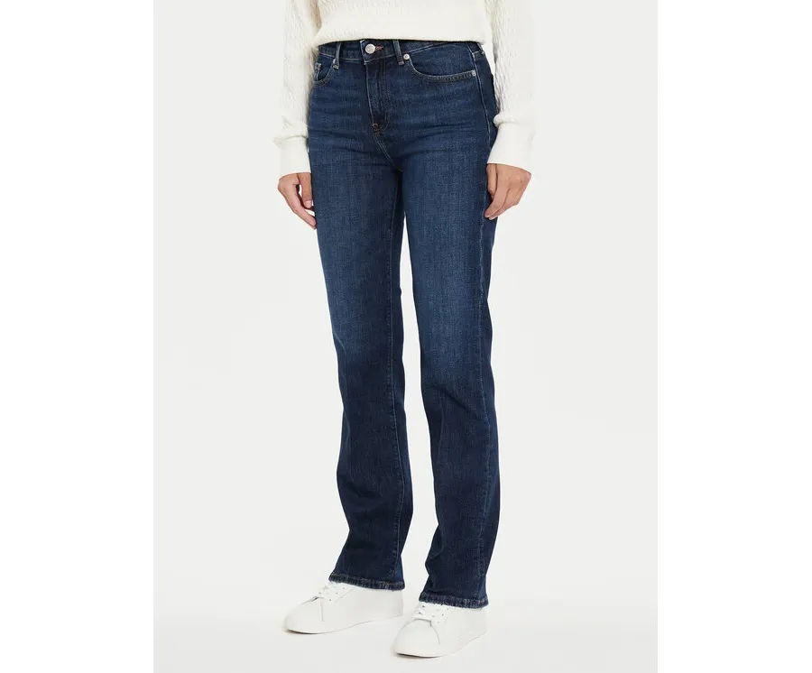 obrazek 1 Tommy Hilfiger Jeansy WW0WW42490 Granatowy Bootcut Fit