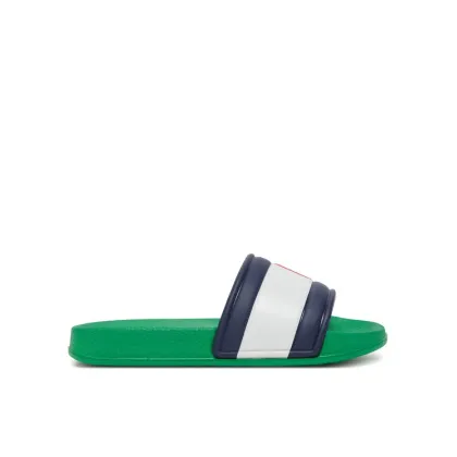 Zdjęcie Tommy Hilfiger Klapki T3X0-33915-1172 Zielony