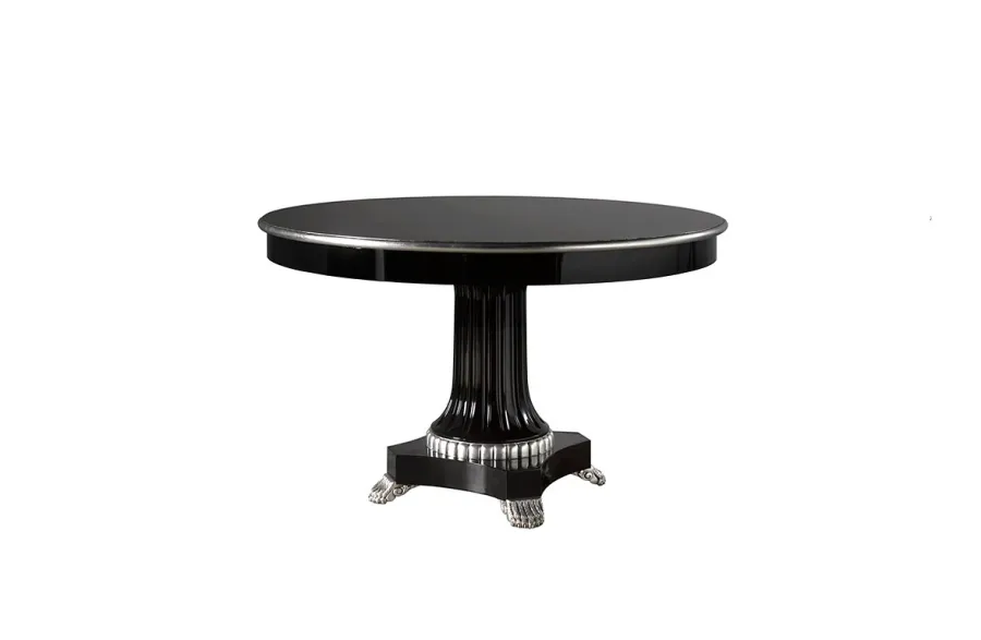 obrazek 1 Czarno - srebrny stół jadalniany VENDOME - Collecion Alexandra