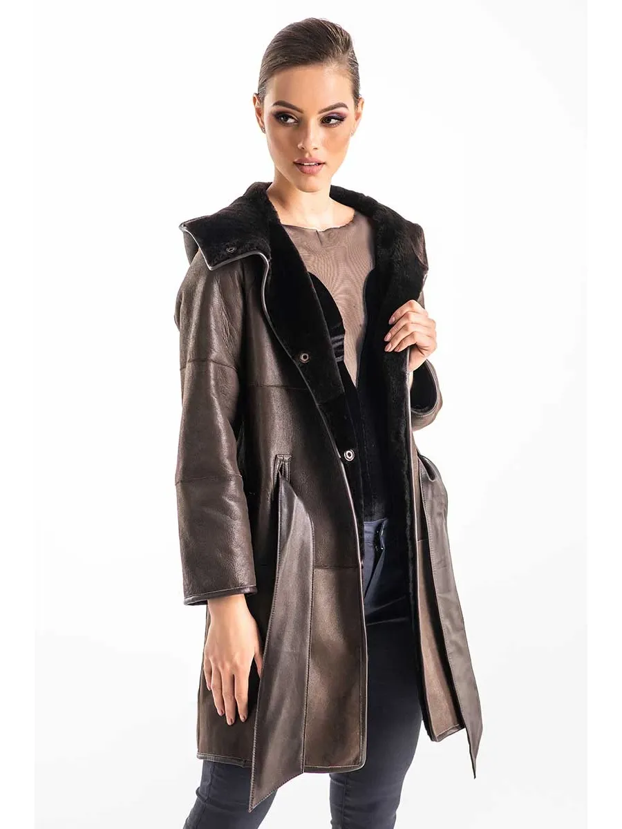 picture 4 Fashionable and feminine merino fur coat - A&A Vesa