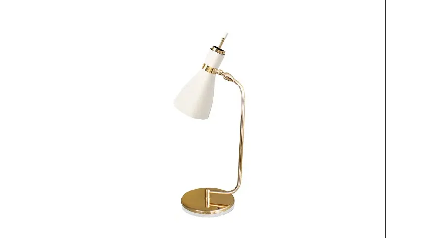 obrazek 4 Mosiężna lampka biurkowa Soho o klasycznym designie